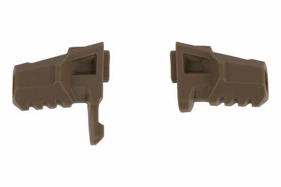 Strike Industries T-Bone Charging handle latches porterhouse large size feature a flat dark earth polymer construction